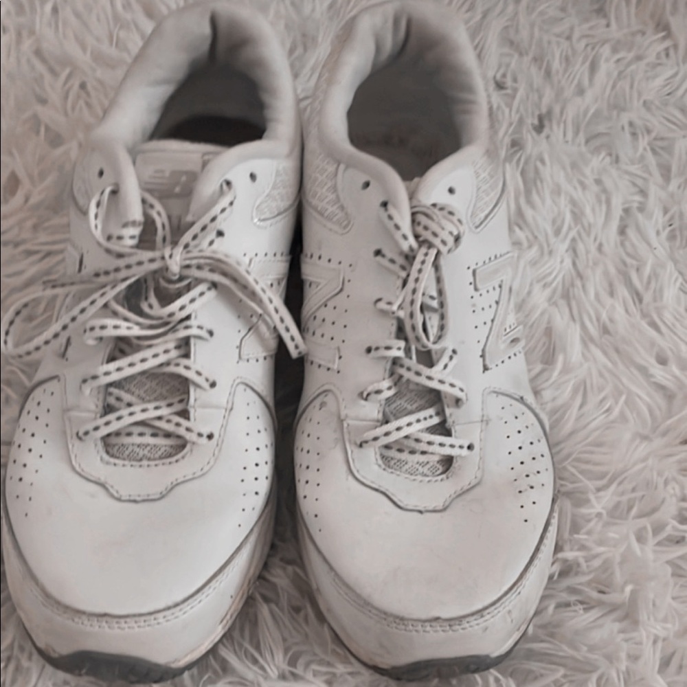 New Balance White Tennis Shoes